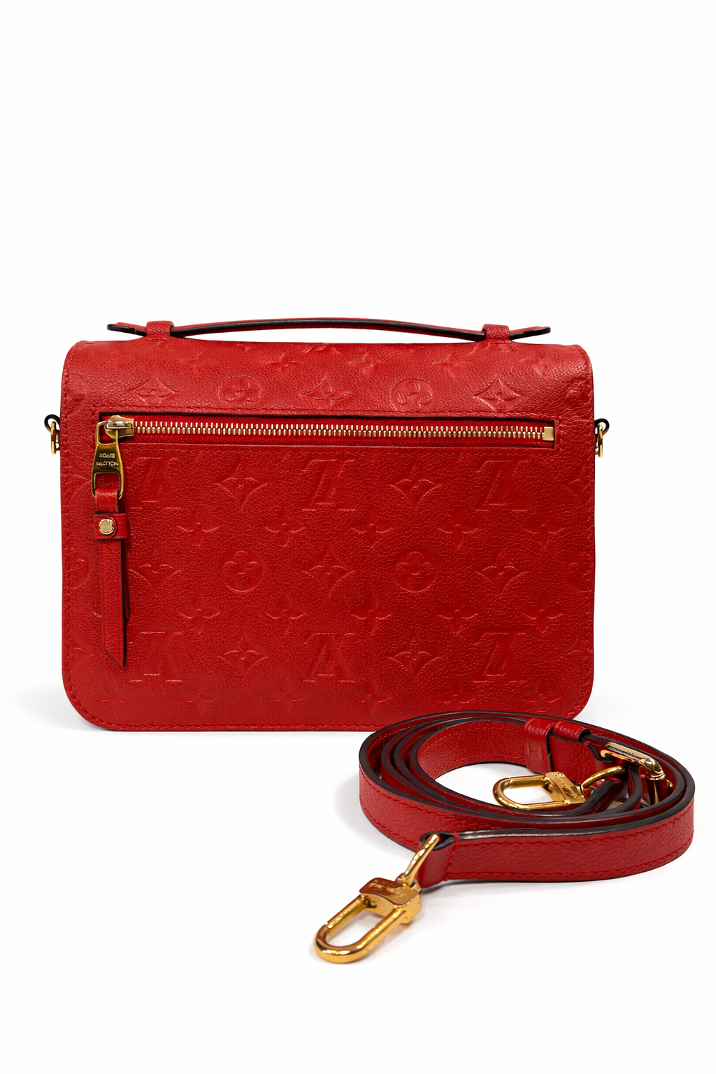 Louis Vuitton Red 2020 Pochette Metis Two-Way Bag