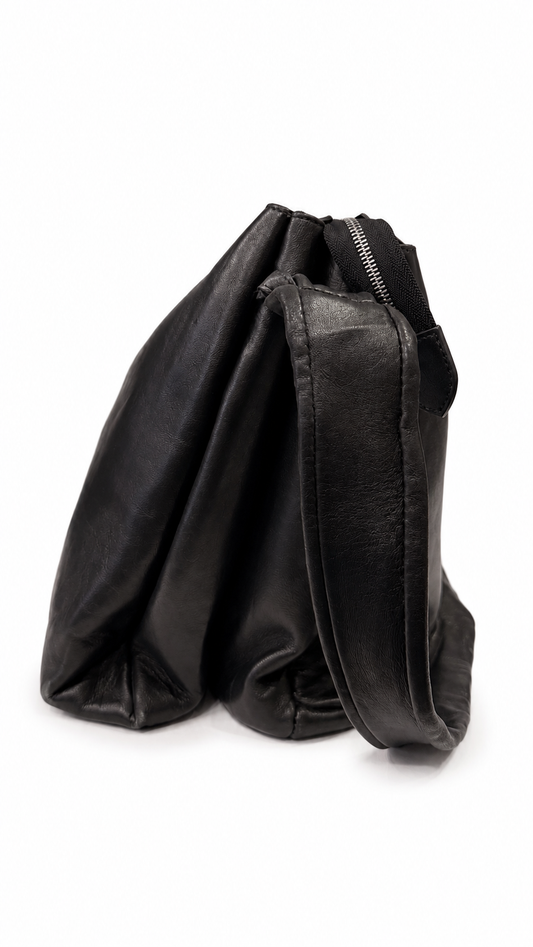 CELINE PHOEBE PHILO ERA LAMB SKIN KNOTTED SHOULDER BAG