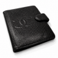 CHANEL VINTAGE TIMELESS/CLASSIQUE LEATHER CARD WALLET
