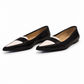 Chanel Black/White Loafer Flat 37