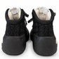 CHANEL INTERLOCKING CC LOGO TWEED SNOW BOOTS - SIZE 38.5