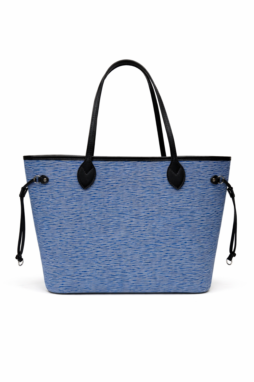 Louis Vuitton Neverfull MM tote bag in Blue Epi