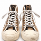 CHRISTIAN DIOR BEIGE JUTE WALK'N'DIOR UNION SNEAKERS - SIZE 37