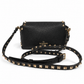 Valentino Garavani Black Mini Rockstud Leather Crossbody Bag