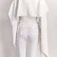 A.w.a.k.e. Mode White Roman Greek Top IT 34