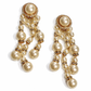 ALESSANDRA RICH PEARL CLIP ON EARRINGS