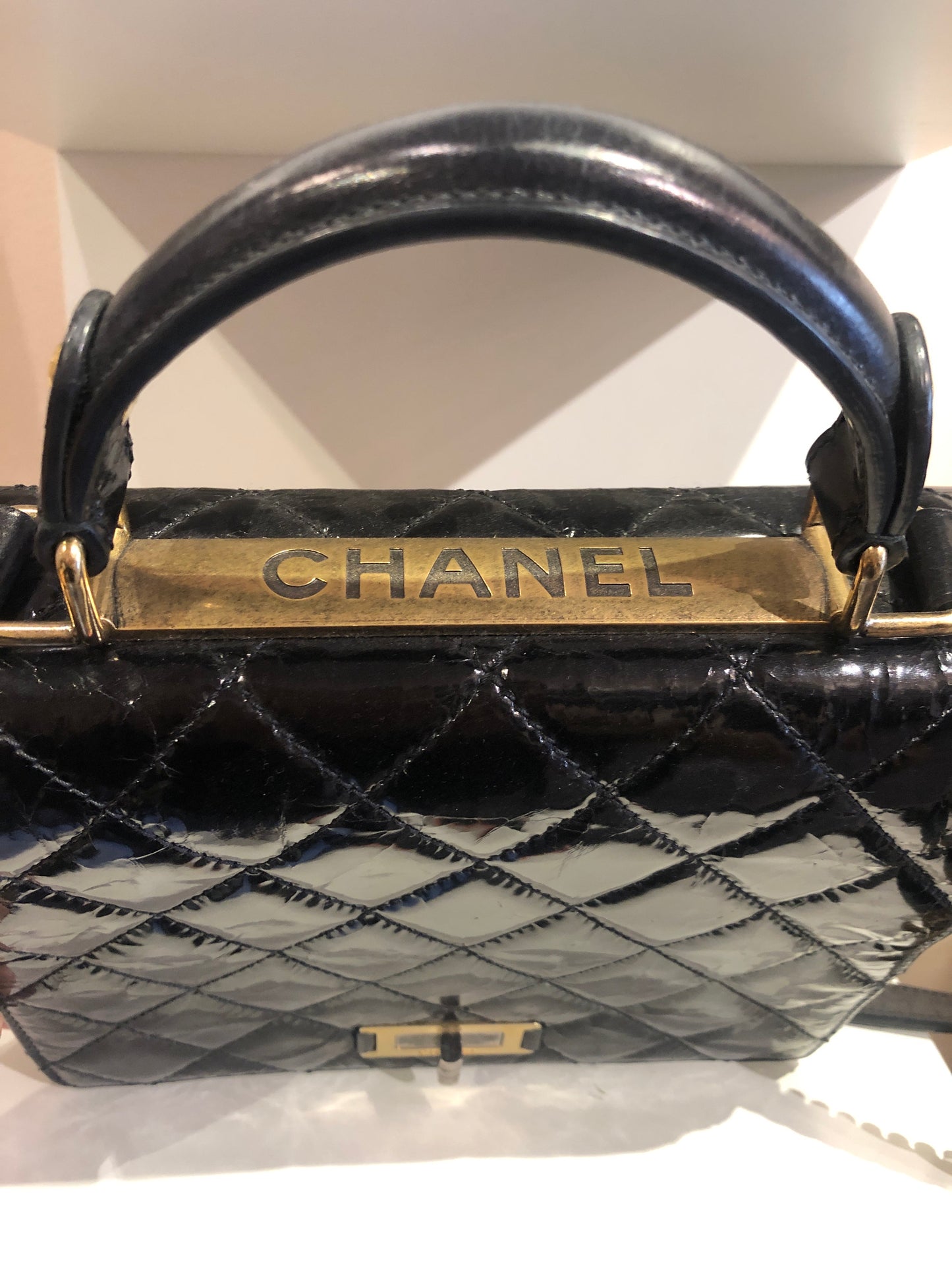 Chanel black handbag