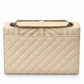 Saint Laurent Envelope Quilted Grain de Poudre Embossed Leather Bag