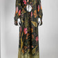 AGUA BY AGUA BENDITA Antonieta Habitat Floral Jacquard Maxi Dress S