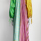 ALEMAIS Bobbie Colourblock Cover-Up In Stripe Print 0