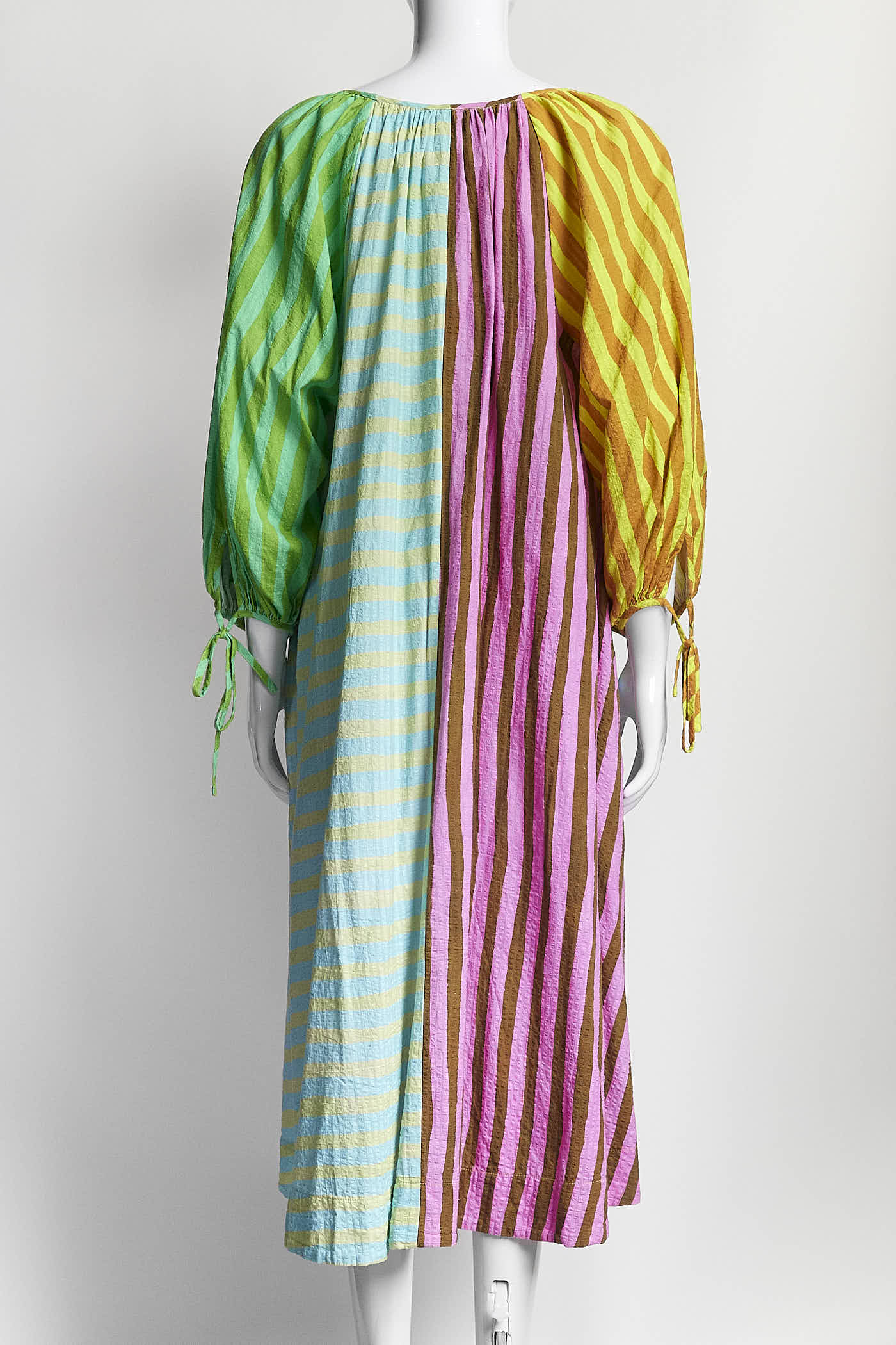ALEMAIS Bobbie Colourblock Cover-Up In Stripe Print 0
