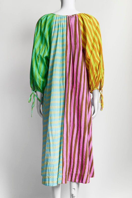 ALEMAIS Bobbie Colourblock Cover-Up In Stripe Print 0