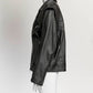 ARMARIUM Off-Centre Zip Leather Jacket 40