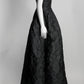 AUDREY BROOKS Sleeveless Black Floral Dress 12
