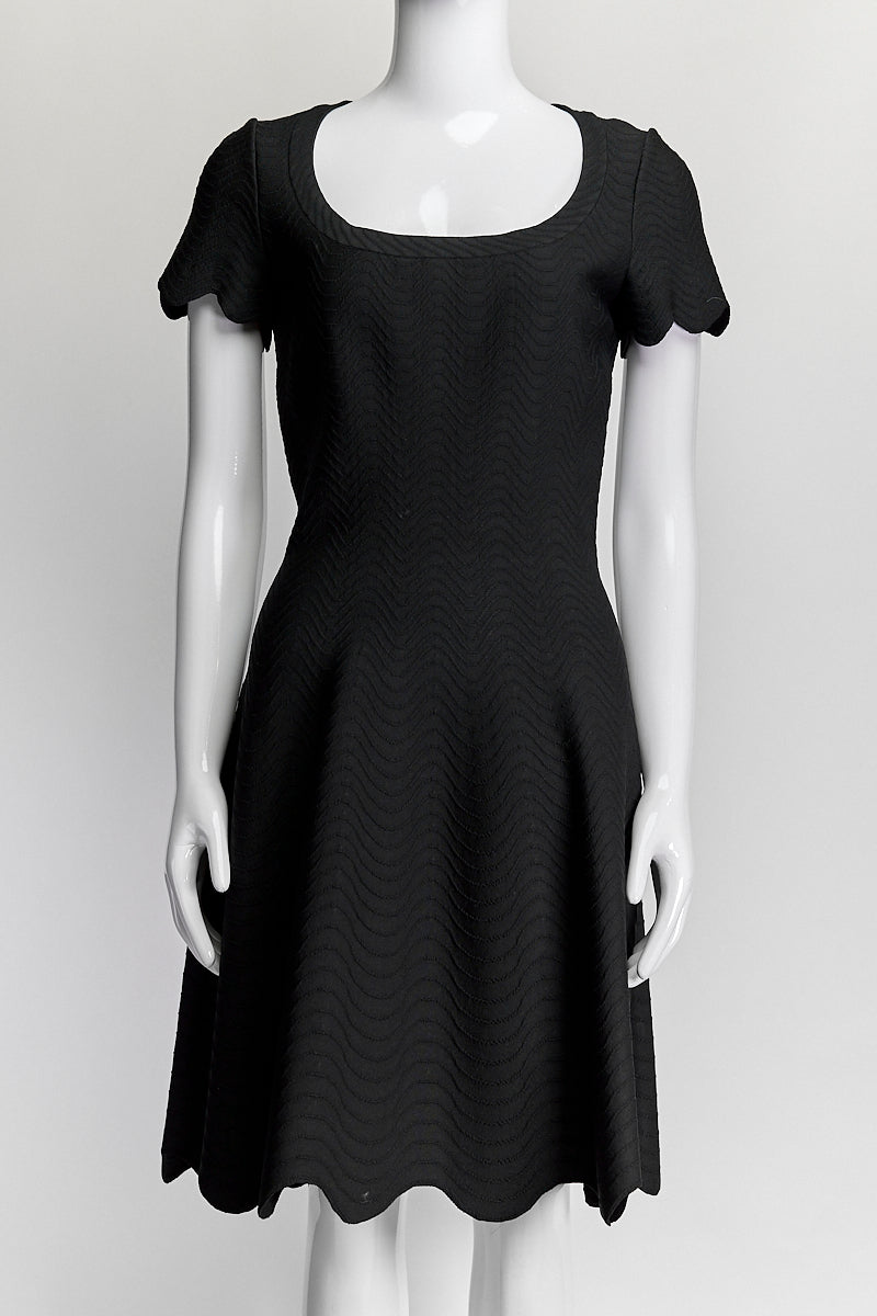 Alaia Black Knit Dress 42