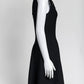 Alaïa Black Knit Dress M