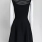 Alaïa Black Knit Dress M