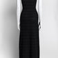 Alaia Black Sleeveless Long Dress 36