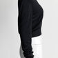 Alaia Black Kint Top M