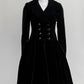 Alaia Black Velvet Coat 38