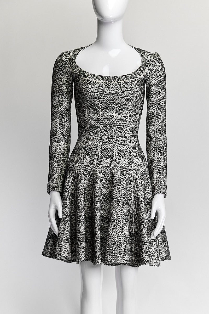 Alaia Longsleeve Mid-length Dress 36