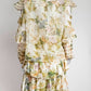 Alemais Eden Cream-Based Floral Print with Ruffled Blouse/Skirt Set 10