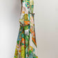 Alemais atlas Map Printed Button Up Dress 4