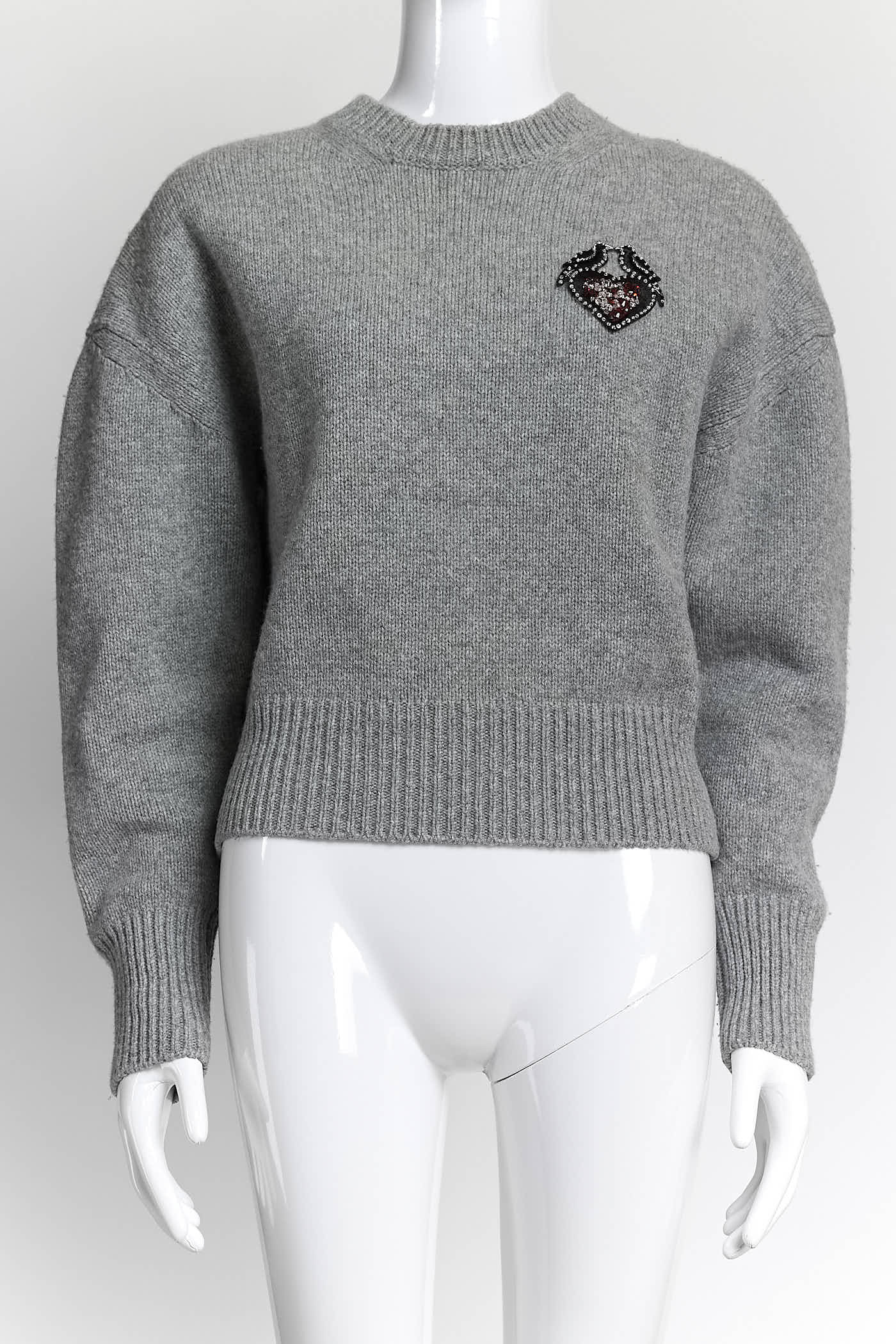 Alexander McQueen Embroidered Love Birds Sweater M