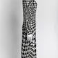 Alexander McQueen The Horn Of Plenty  Black/White Kint Dress M