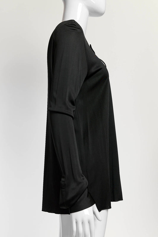 Alexandre Vauthier Black Long Sleeves Top 38