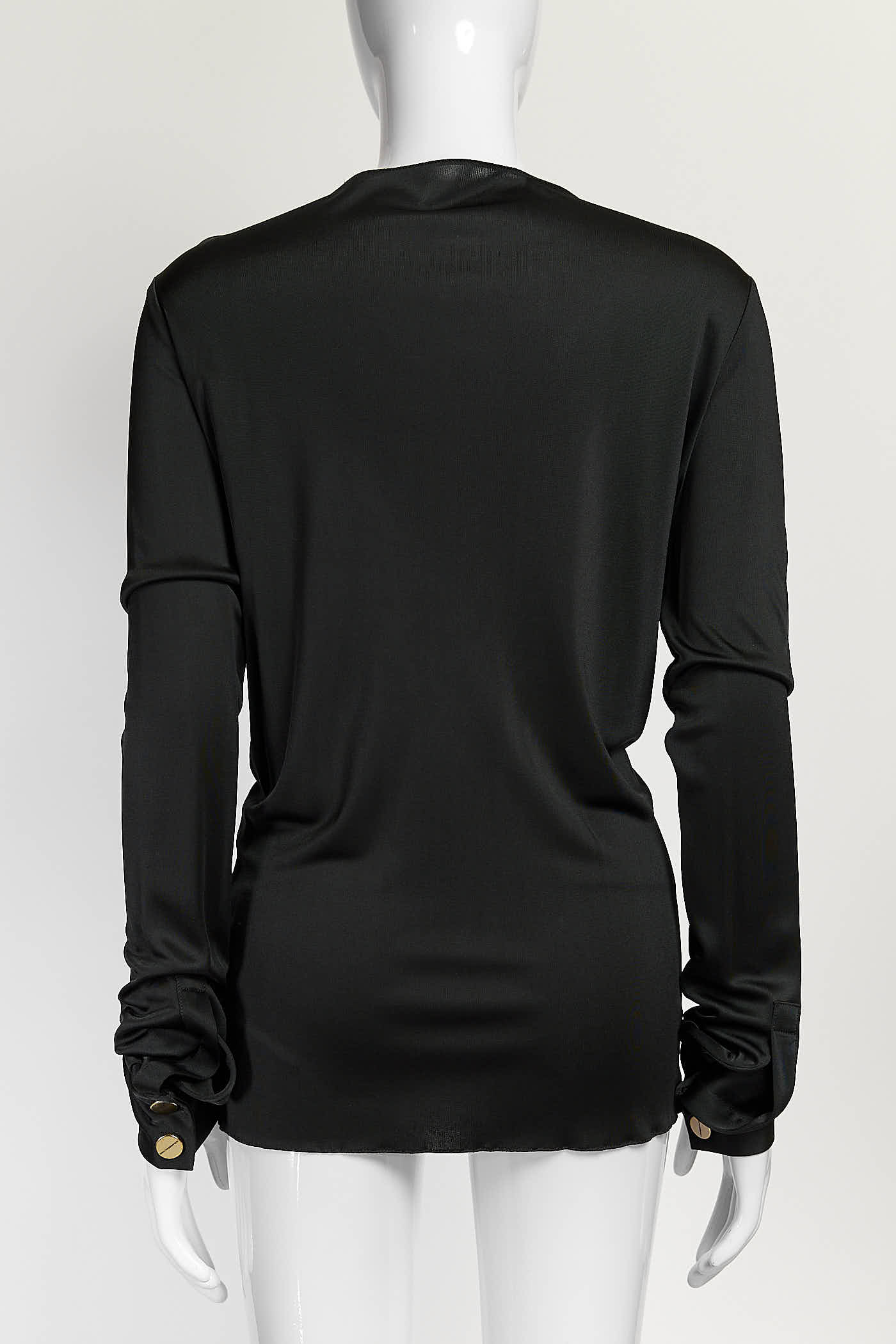 Alexandre Vauthier Black Long Sleeves Top 38