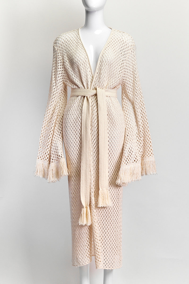 Alexis Cream Knit Cardigan XS