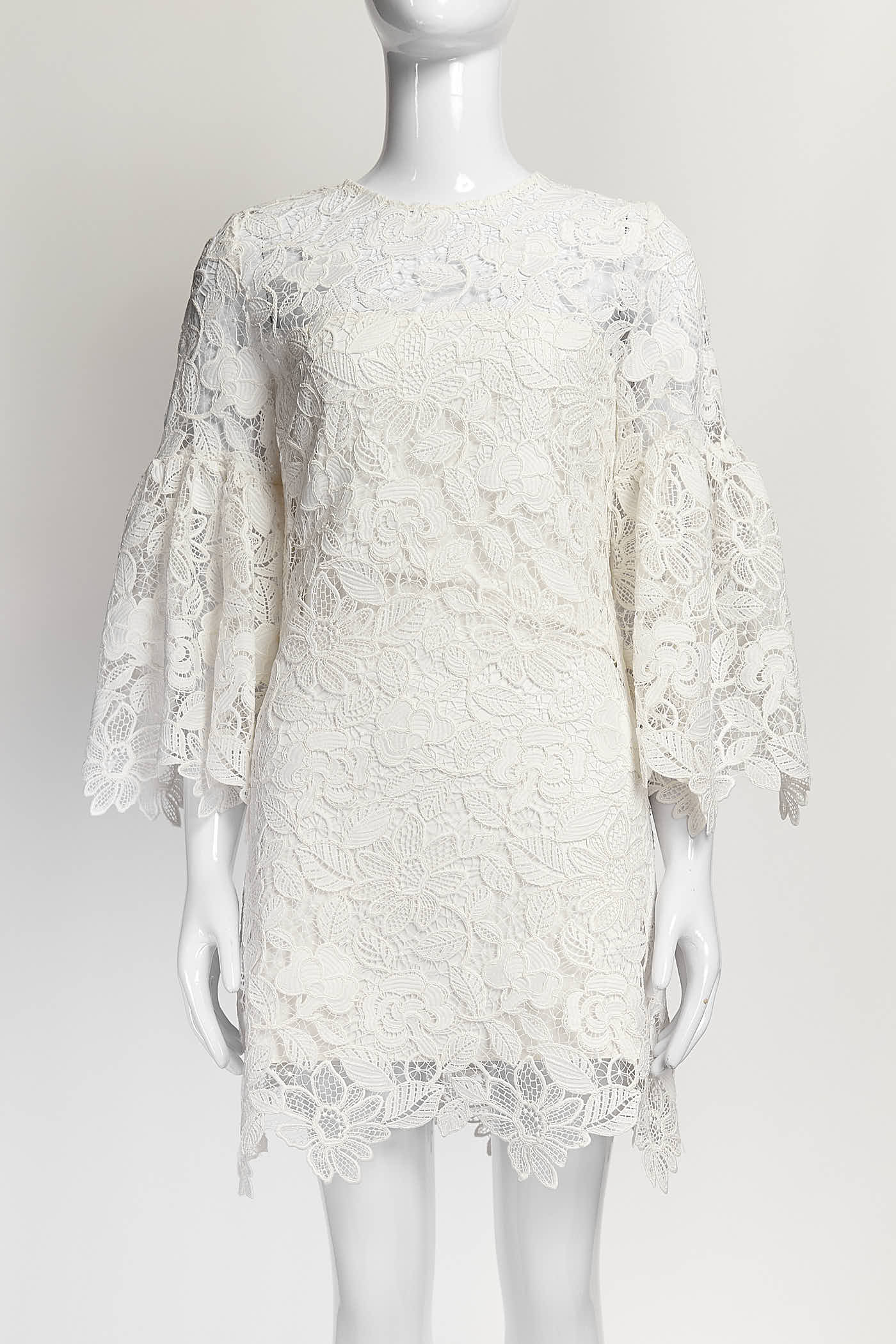 Alexis White Lace Dress XS