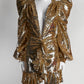 Amen Gold Sequines Top IT 38