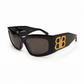 BALENCIAGA BOSSY CAT SUNGLASSES BLACK