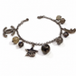 Chanel Star & Moon Charm Bracelet with Logo