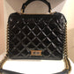 Chanel black handbag