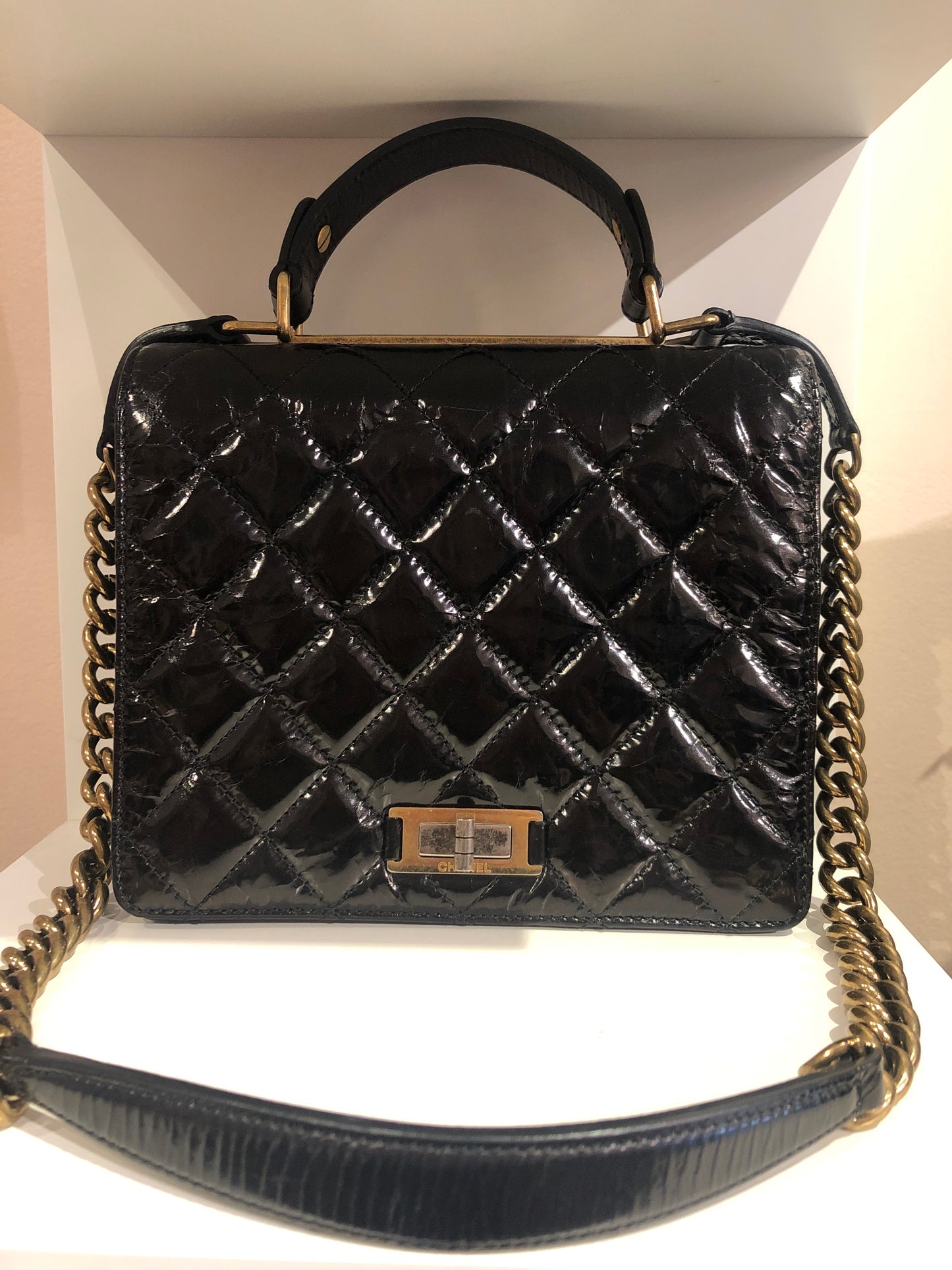 Chanel black handbag