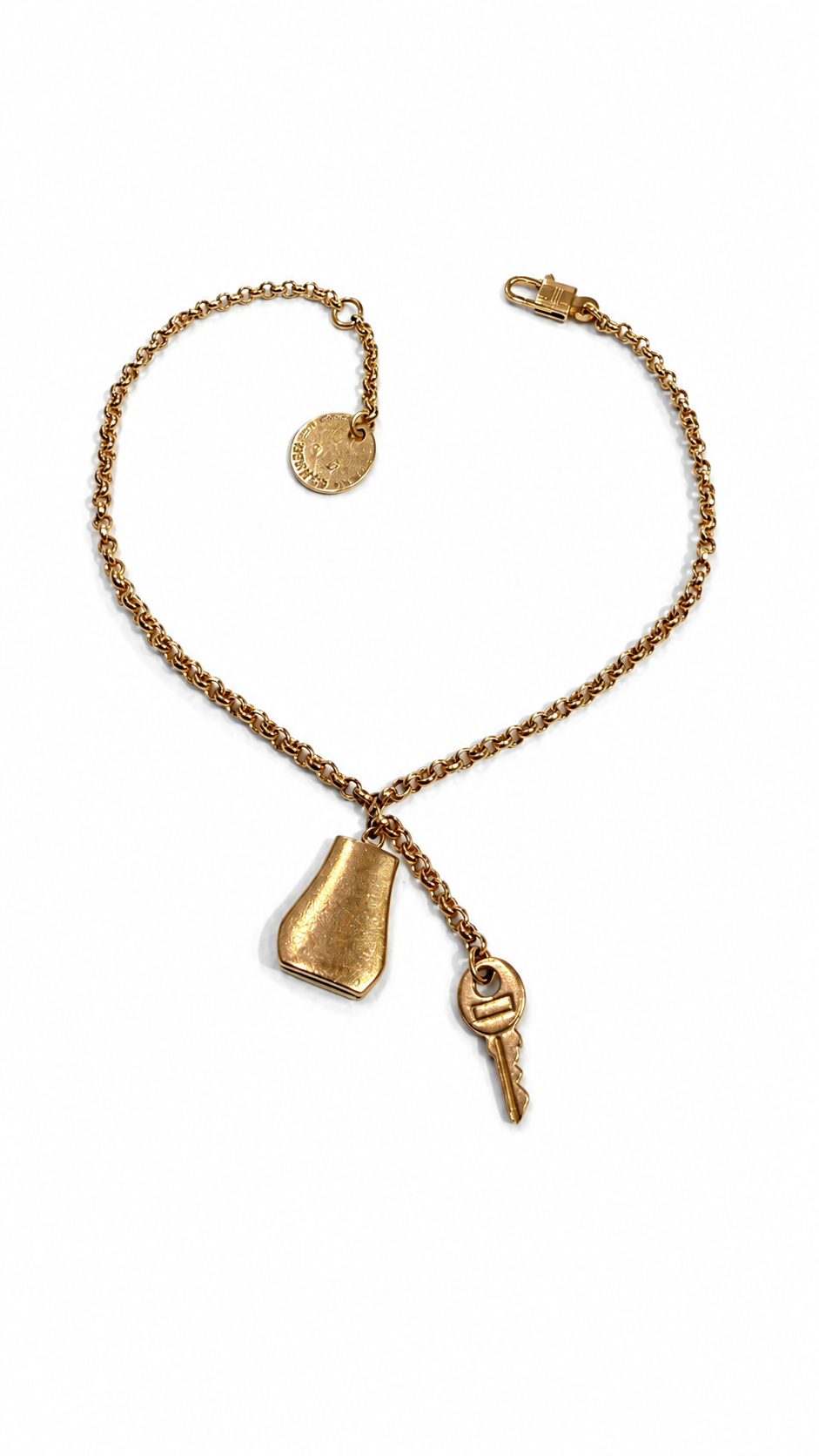 hermes 18k kelly clochette bracelet