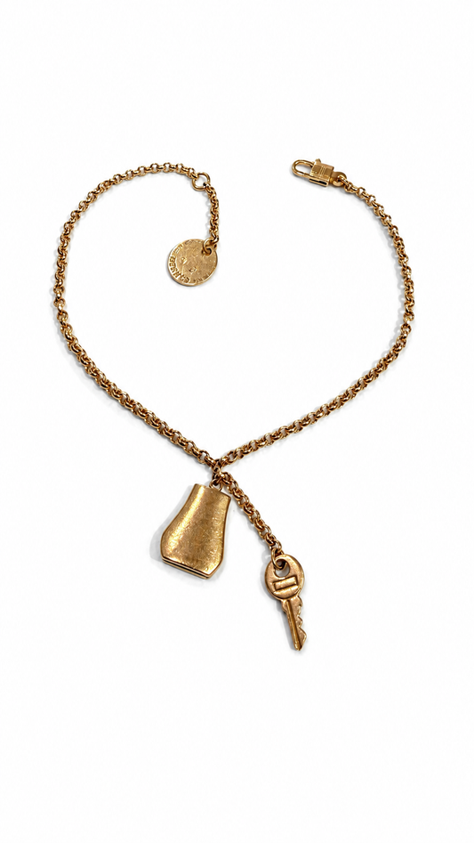 hermes 18k kelly clochette bracelet