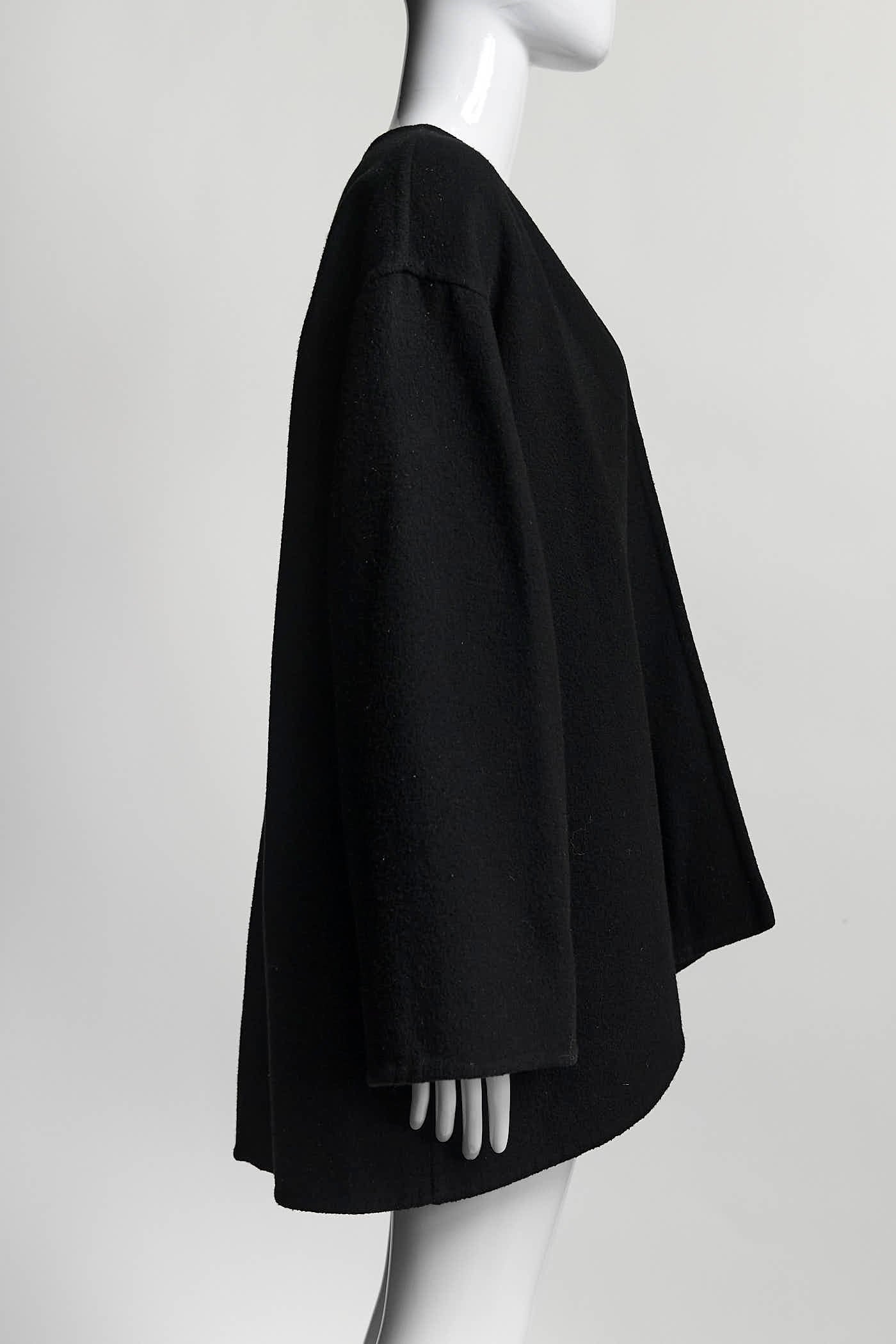 Balenciaga Black Coat 38