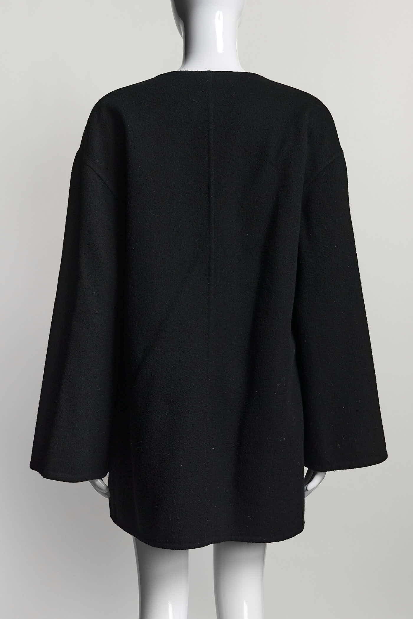 Balenciaga Black Coat 38