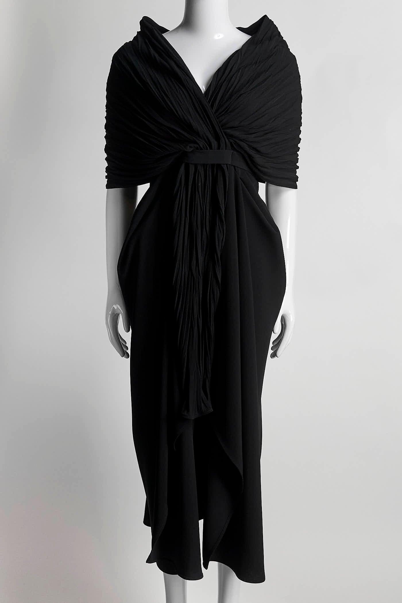 Balenciaga Black Dress 36