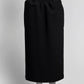 Balenciaga Black Skirt with Elasticated Waist 38
