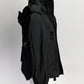 Balenciaga Black Upside Down Technical Hooded Jacket IT34