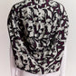 Balenciaga Floral Printed Silk Blouse IT38