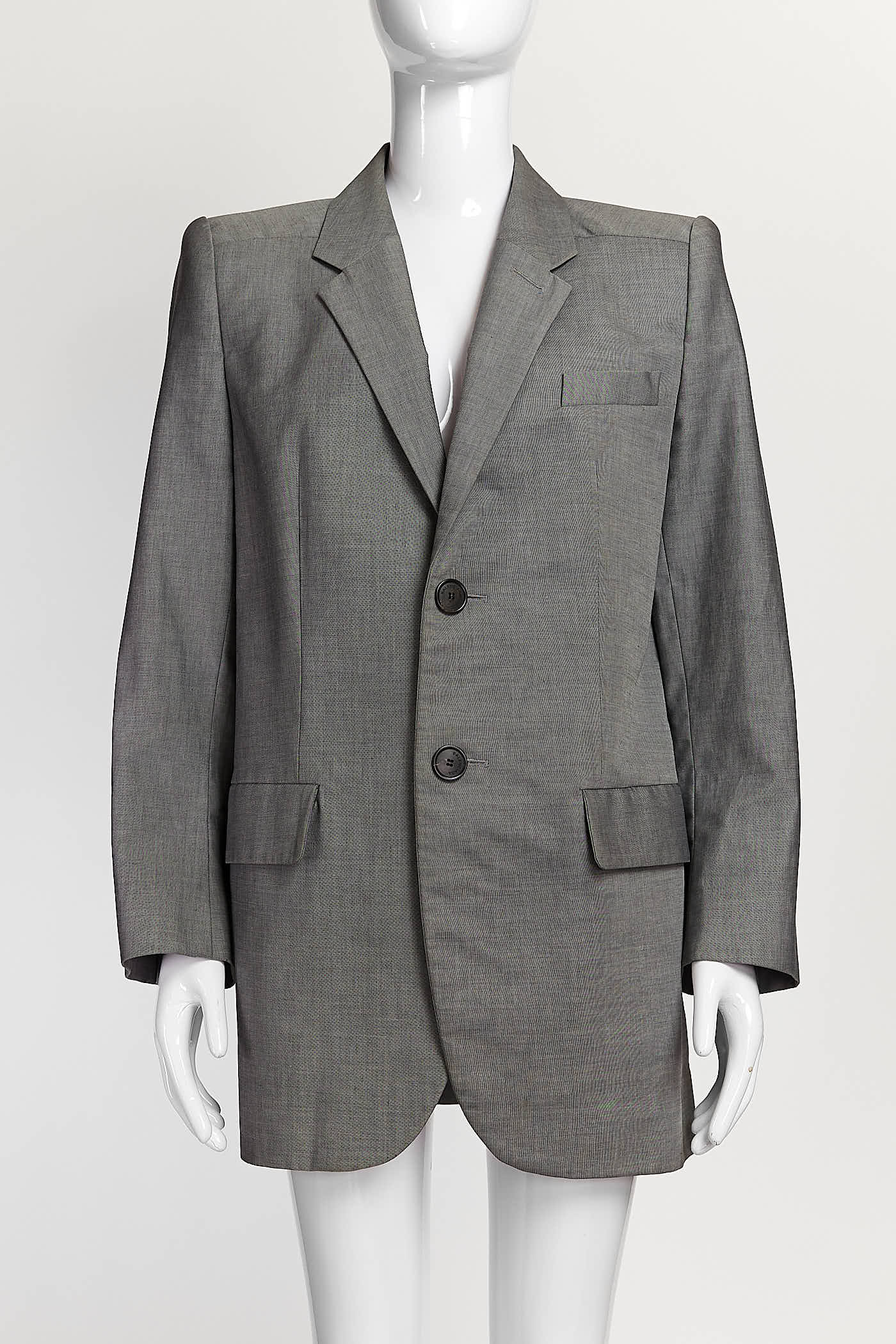 Balenciaga Grey Blazer 38