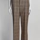 Balenciaga Hourglass Brown wool suit Blazer/Trouser 38