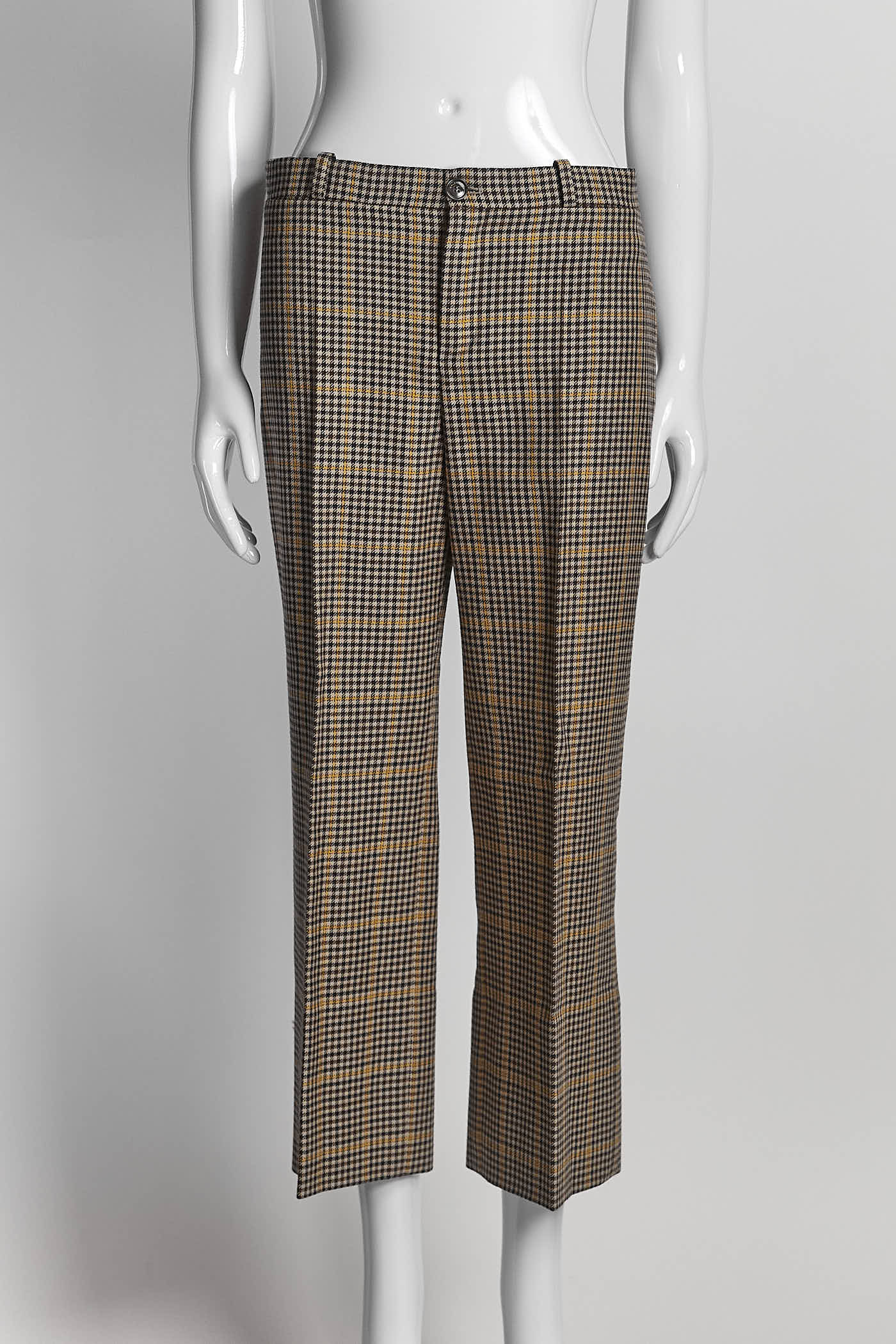 Balenciaga Hourglass Brown wool suit Blazer/Trouser 38