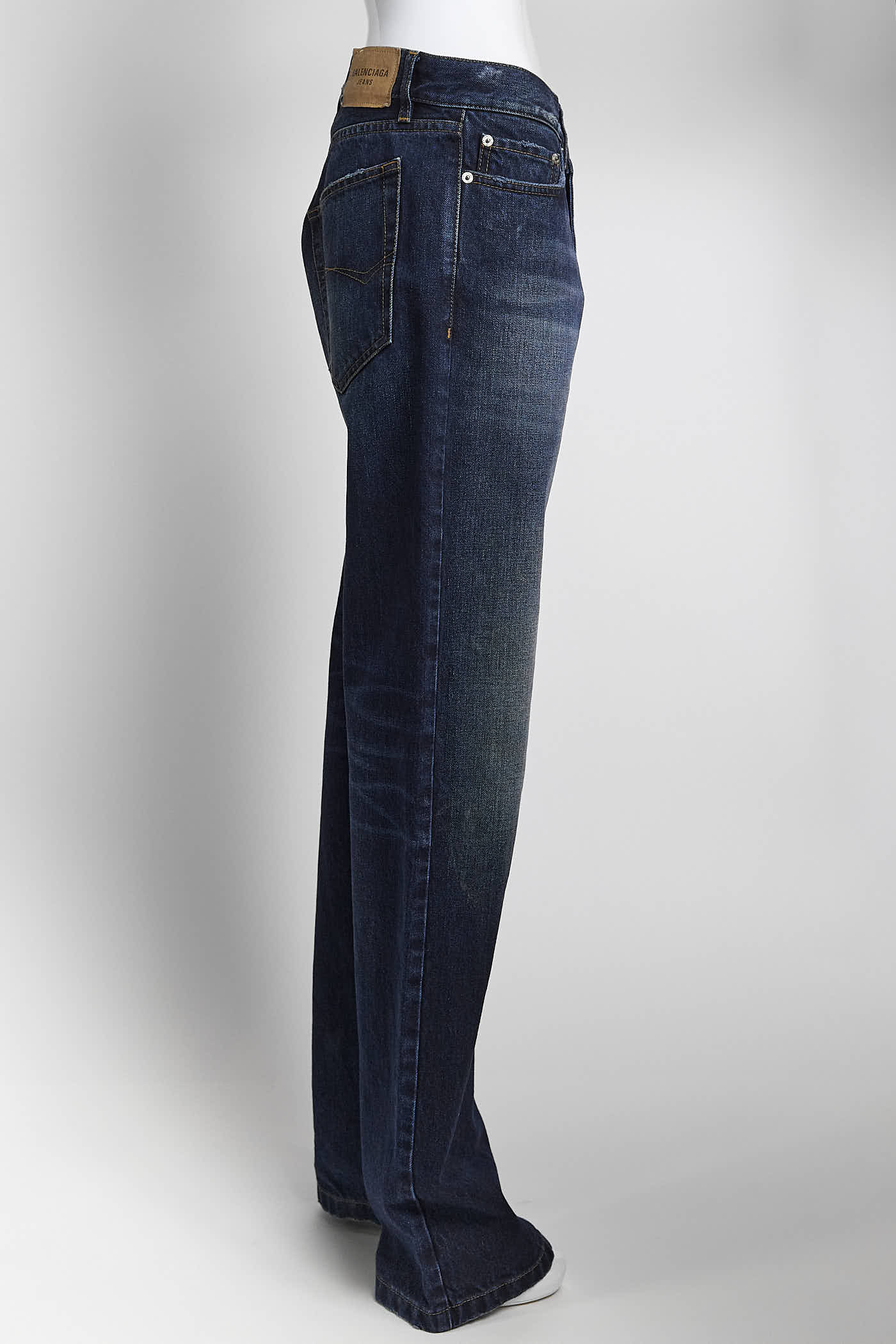 Balenciaga Unisex Denim Blue Jean M